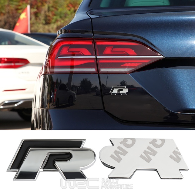 EMBLEME LOGO AUTOCOLLANT VOLKSWAGEN R LINE